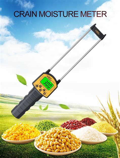 custom grain moisture meter specifications|grain moisture meter ar991.